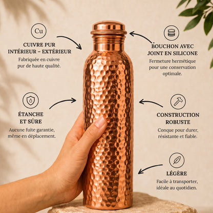 Cuivria™ — La Gourde en Cuivre Pur